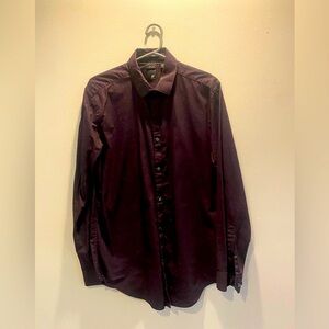 Men’s purple dress shirt